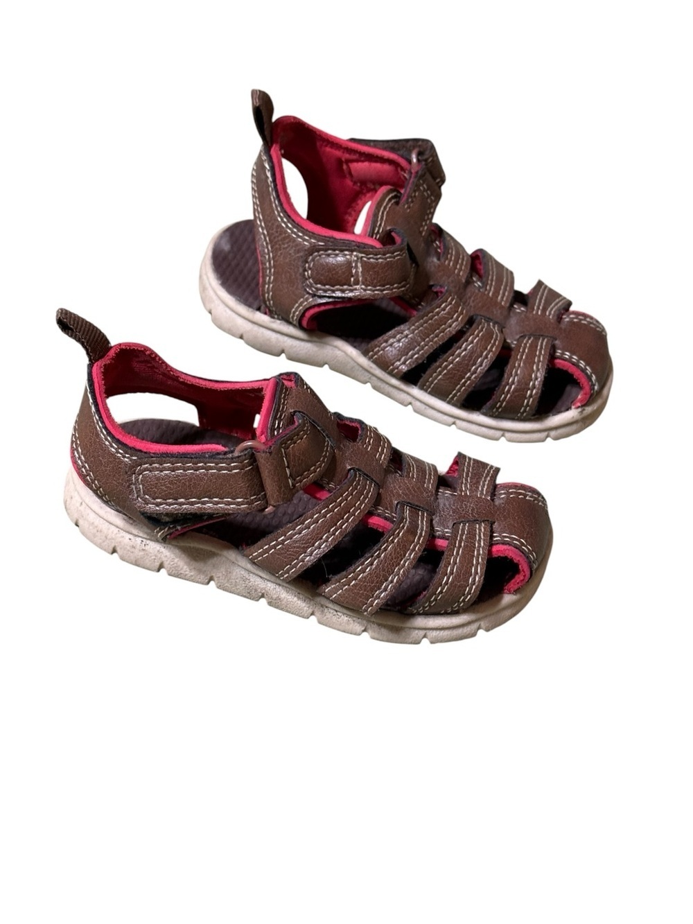 Carter’s Baby Boy Walker Brown Sandals Size 4